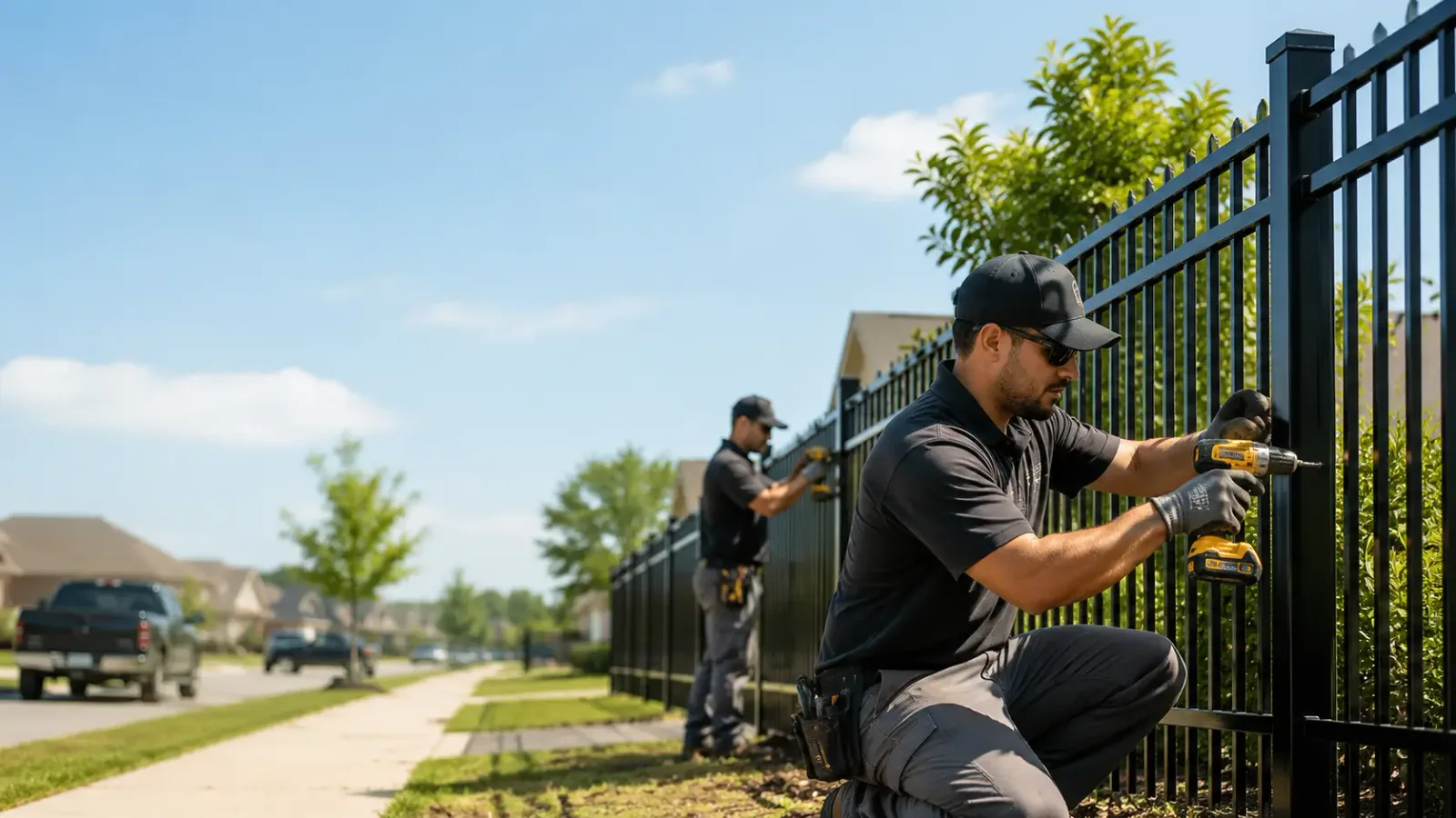 Metal Fence Installation in Oakland, TX